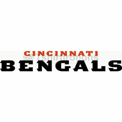 Cincinnati Bengals T-shirts Iron On Transfers N464 - Click Image to Close